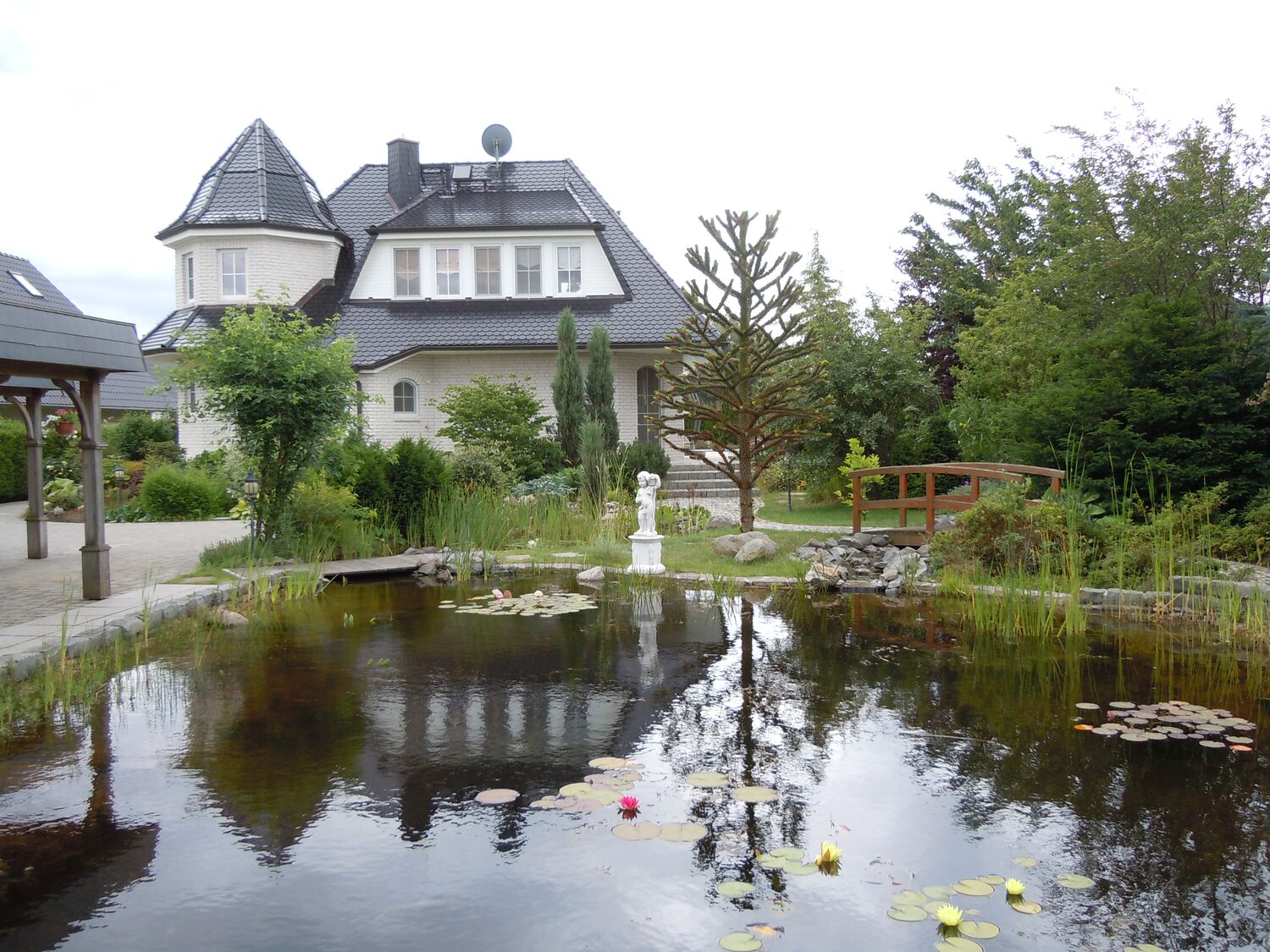 Pflege von Haus- und Teichanlagen